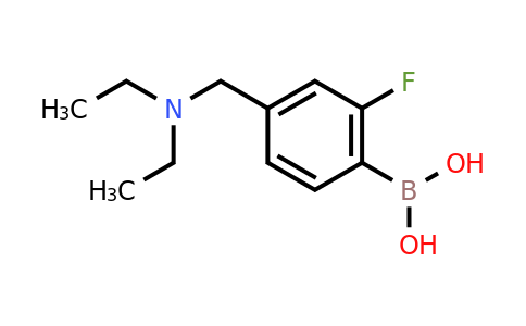 CAS 1704064-27-6 | (4-((diethylamino)methyl)-2-fluorophenyl)boronic acid