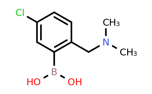CAS 1704066-75-0 | (5-chloro-2-((dimethylamino)methyl)phenyl)boronic acid