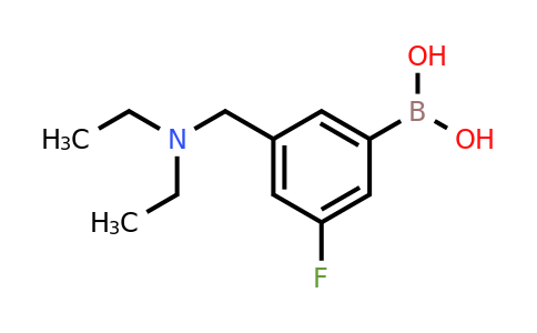 CAS 1704066-81-8 | (3-((diethylamino)methyl)-5-fluorophenyl)boronic acid