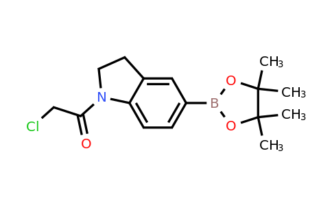 CAS 1704067-44-6 | 2-Chloro-1-(5-(4,4,5,5-tetramethyl-1,3,2-dioxaborolan-2-yl)indolin-1-yl)ethanone