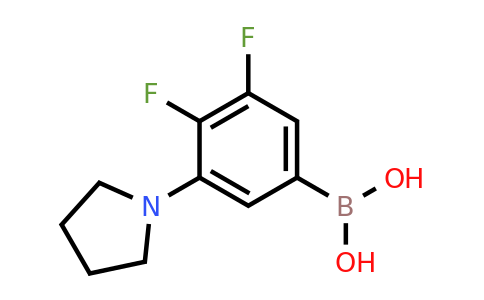 CAS 1704067-48-0 | (3,4-Difluoro-5-(pyrrolidin-1-yl)phenyl)boronic acid