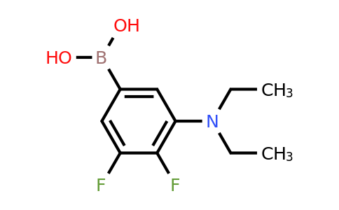 CAS 1704068-51-8 | (3-(diethylamino)-4,5-difluorophenyl)boronic acid