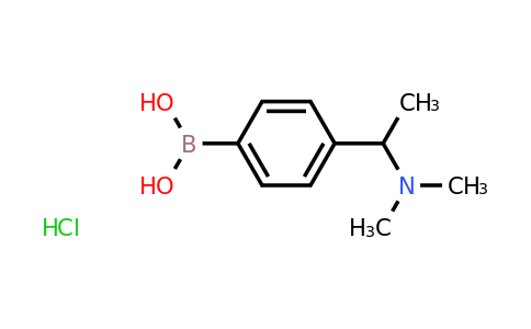 CAS 1704069-14-6 | (4-(1-(dimethylamino)ethyl)phenyl)boronic acid hydrochloride