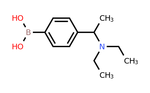 CAS 1704069-17-9 | (4-(1-(diethylamino)ethyl)phenyl)boronic acid