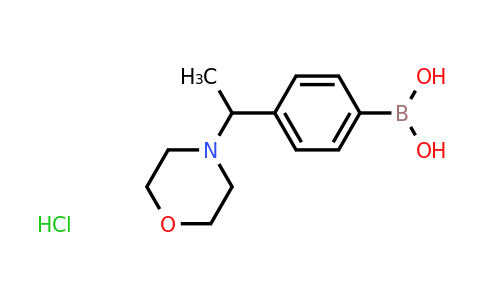 CAS 1704069-64-6 | (4-(1-Morpholinoethyl)phenyl)boronic acid hydrochloride