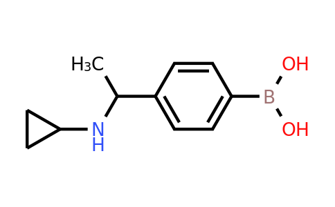 CAS 1704073-37-9 | (4-(1-(cyclopropylamino)ethyl)phenyl)boronic acid