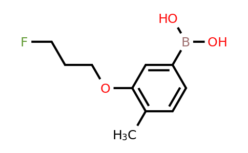 CAS 1704074-02-1 | (3-(3-Fluoropropoxy)-4-methylphenyl)boronic acid
