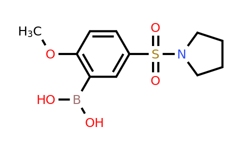 CAS 1704080-33-0 | (2-Methoxy-5-(pyrrolidin-1-ylsulfonyl)phenyl)boronic acid