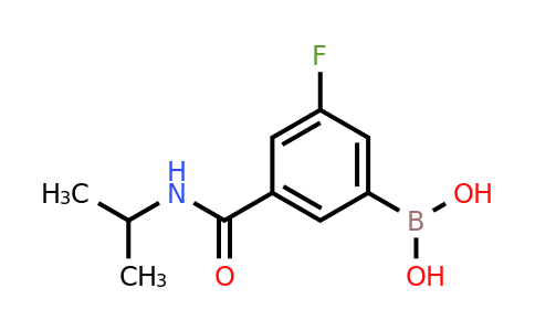 CAS 1704082-21-2 | (3-fluoro-5-(isopropylcarbamoyl)phenyl)boronic acid