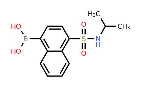 CAS 1704120-94-4 | (4-(N-isopropylsulfamoyl)naphthalen-1-yl)boronic acid