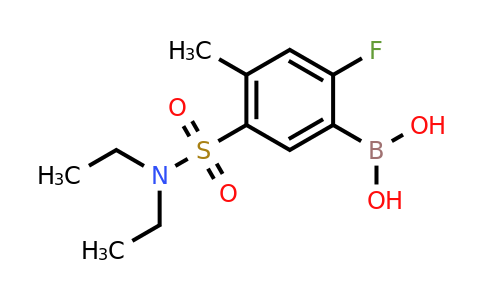 CAS 1704121-33-4 | (5-(N,N-diethylsulfamoyl)-2-fluoro-4-methylphenyl)boronic acid