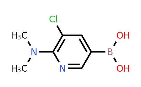 CAS 1704121-36-7 | (5-chloro-6-(dimethylamino)pyridin-3-yl)boronic acid