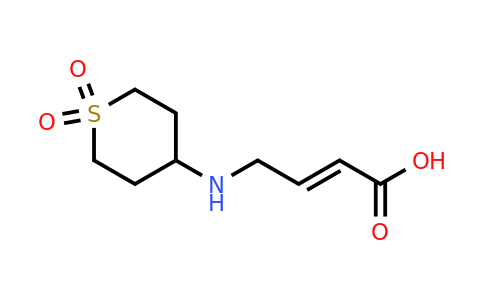 CAS 1704271-84-0 | 4-[(1,1-dioxothian-4-yl)amino]but-2-enoic acid