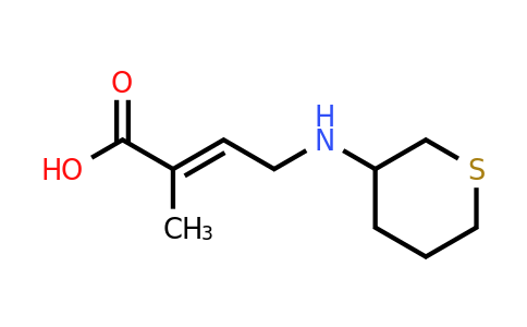 CAS 1704471-86-2 | 2-methyl-4-(tetrahydrothiopyran-3-ylamino)but-2-enoic acid