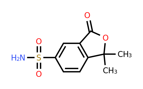 CAS 17047-42-6 | 1,1-dimethyl-3-oxo-1,3-dihydro-2-benzofuran-5-sulfonamide