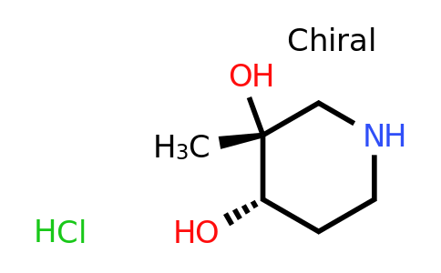 CAS 1704720-85-3 | (3R,4S)-Rel-3-Methyl-3,4-piperidinediol hydrochloride