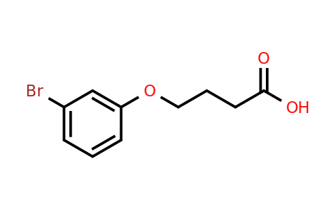 CAS 170638-88-7 | 4-(3-bromophenoxy)butanoic acid