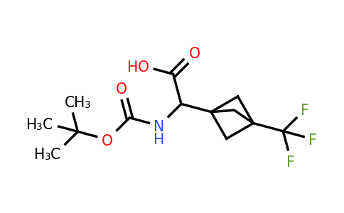 CAS 1706418-96-3 | 2-{[(tert-butoxy)carbonyl]amino}-2-[3-(trifluoromethyl)bicyclo[1.1.1]pentan-1-yl]acetic acid