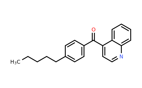 CAS 1706429-85-7 | (4-Pentylphenyl)(quinolin-4-yl)methanone