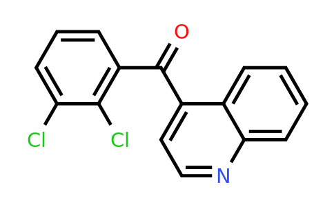 CAS 1706429-88-0 | (2,3-Dichlorophenyl)(quinolin-4-yl)methanone