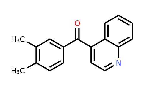 CAS 1706429-94-8 | (3,4-Dimethylphenyl)(quinolin-4-yl)methanone