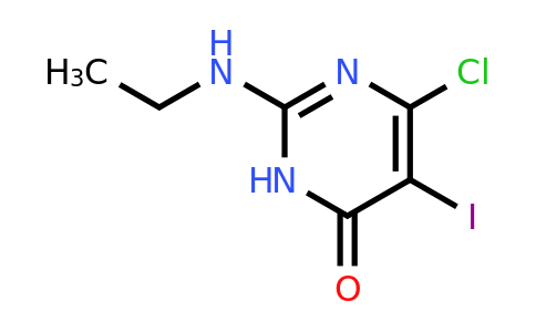 CAS 1706432-24-7 | 6-Chloro-2-(ethylamino)-5-iodopyrimidin-4(3H)-one