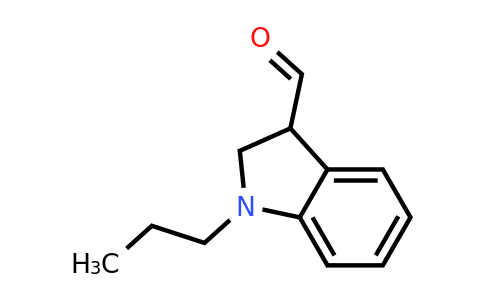 CAS 1706432-77-0 | 1-Propylindoline-3-carbaldehyde