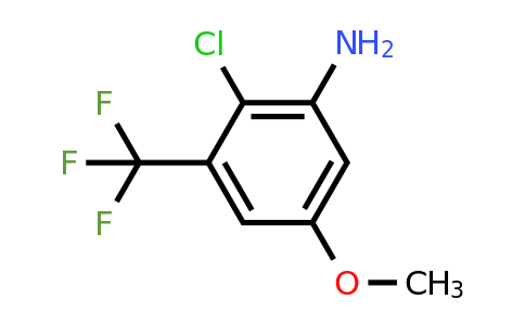CAS 1706436-22-7 | 2-Chloro-5-methoxy-3-(trifluoromethyl)aniline