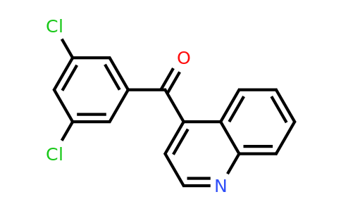 CAS 1706436-27-2 | (3,5-Dichlorophenyl)(quinolin-4-yl)methanone