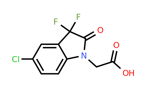 CAS 1706437-54-8 | 2-(5-Chloro-3,3-difluoro-2-oxoindolin-1-yl)acetic acid