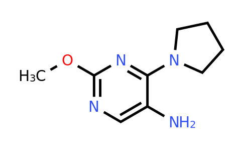 CAS 1706438-36-9 | 2-Methoxy-4-(pyrrolidin-1-yl)pyrimidin-5-amine