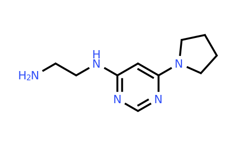 CAS 1706438-89-2 | N1-(6-(Pyrrolidin-1-yl)pyrimidin-4-yl)ethane-1,2-diamine