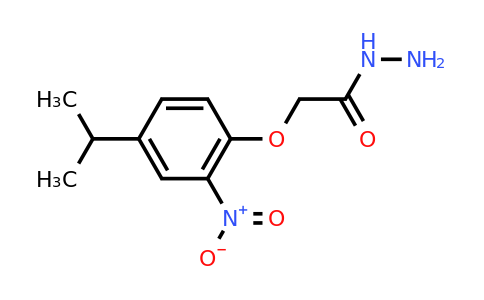 CAS 1706439-02-2 | 2-(4-Isopropyl-2-nitrophenoxy)acetohydrazide