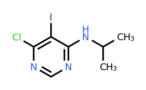 CAS 1706440-23-4 | 6-Chloro-5-iodo-N-isopropylpyrimidin-4-amine