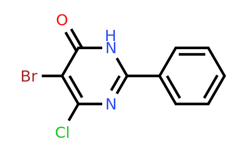 CAS 1706442-65-0 | 5-Bromo-6-chloro-2-phenylpyrimidin-4(3H)-one