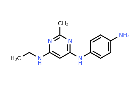 CAS 1706442-87-6 | N4-(4-Aminophenyl)-N6-ethyl-2-methylpyrimidine-4,6-diamine