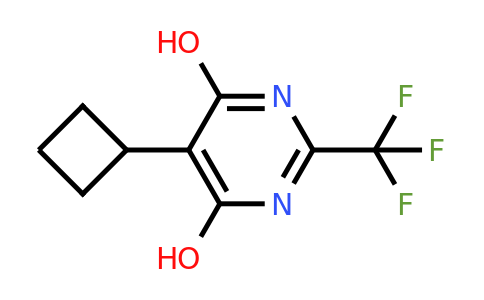 CAS 1706444-68-9 | 5-Cyclobutyl-2-(trifluoromethyl)pyrimidine-4,6-diol