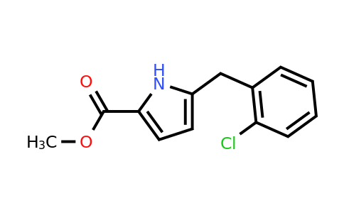 CAS 1706445-01-3 | Methyl 5-(2-chlorobenzyl)-1H-pyrrole-2-carboxylate