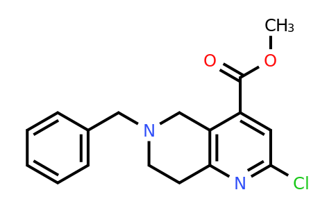 CAS 1706446-72-1 | Methyl 6-benzyl-2-chloro-5,6,7,8-tetrahydro-1,6-naphthyridine-4-carboxylate