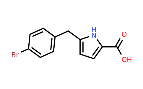 CAS 1706446-75-4 | 5-(4-Bromobenzyl)-1H-pyrrole-2-carboxylic acid