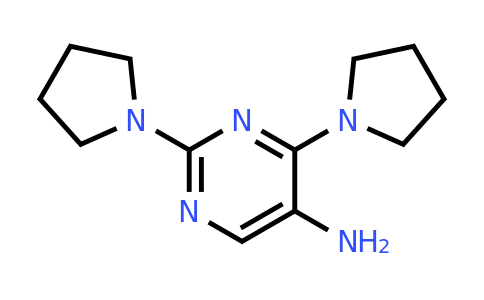 CAS 1706447-19-9 | 2,4-Di(pyrrolidin-1-yl)pyrimidin-5-amine