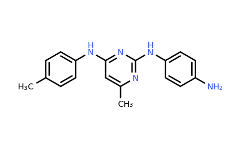 CAS 1706447-28-0 | N2-(4-Aminophenyl)-6-methyl-N4-(p-tolyl)pyrimidine-2,4-diamine