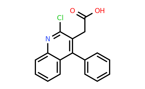CAS 1706450-09-0 | 2-(2-Chloro-4-phenylquinolin-3-yl)acetic acid