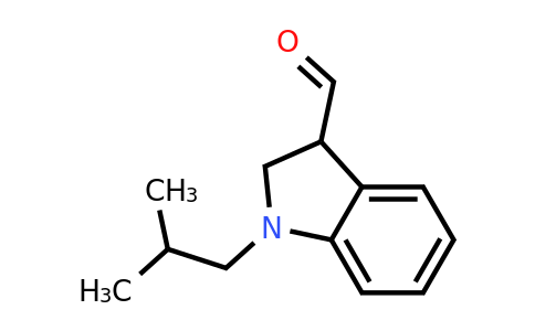 CAS 1706451-00-4 | 1-Isobutylindoline-3-carbaldehyde
