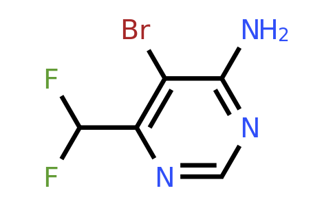 CAS 1706451-58-2 | 5-Bromo-6-(difluoromethyl)pyrimidin-4-amine