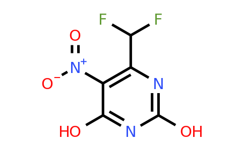 CAS 1706452-13-2 | 6-(Difluoromethyl)-5-nitropyrimidine-2,4-diol