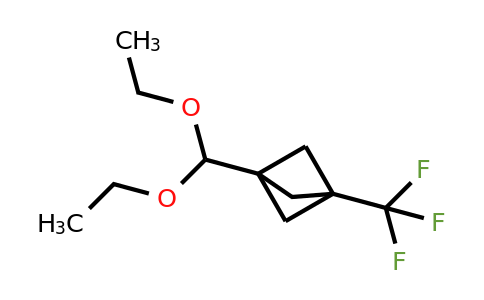 CAS 1706452-74-5 | 1-(diethoxymethyl)-3-(trifluoromethyl)bicyclo[1.1.1]pentane