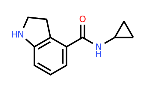CAS 1706455-14-2 | N-Cyclopropylindoline-4-carboxamide