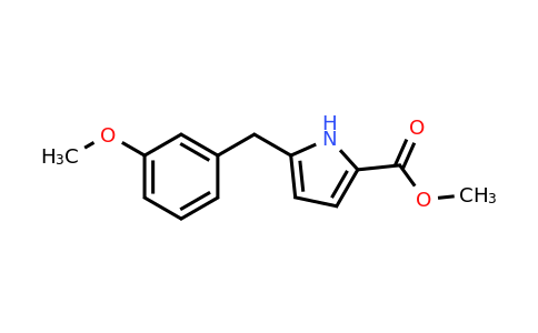 CAS 1706455-33-5 | Methyl 5-(3-methoxybenzyl)-1H-pyrrole-2-carboxylate