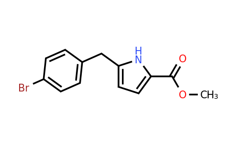 CAS 1706455-47-1 | Methyl 5-(4-bromobenzyl)-1H-pyrrole-2-carboxylate